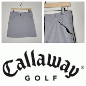 Callaway Grey Core Golf Skirt NWT Size 4